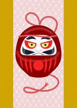 Daruma is a traditional figure in Japan. It comes from ...