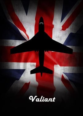 Royal Air Force Vickers Valiant Union Jack