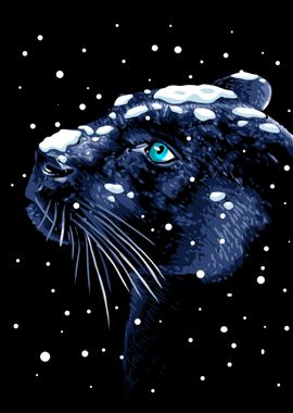 Snowing Panther