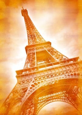 EIFFEL TOWER Classical red