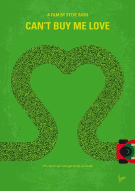 No894 My Cant Buy Me Love minimal movie poster