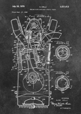 patent art Celli 1970 Engi