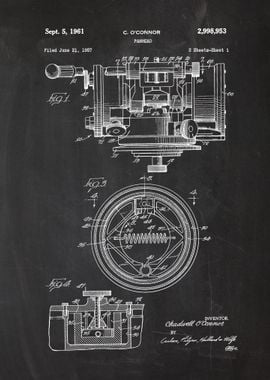 1957 Panhead - Patent Drawing