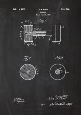 1933 Dumbbell-Patent