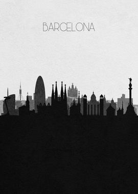 Barcelona Skyline