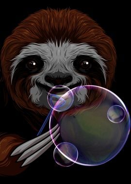 Sloth and Bubbles Animals