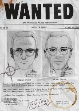 Zodiac Killer Wanted