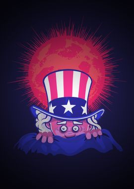 Uncle Sam in Dystopia