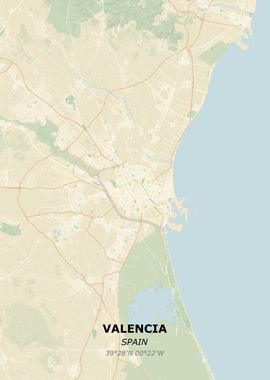 VALENCIA city map