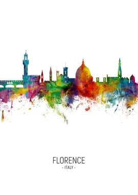 Florence Italy Skyline