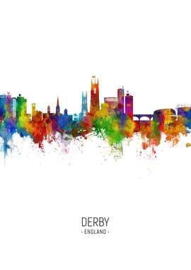 Derby England Skyline