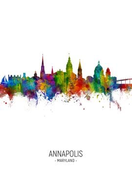 Annapolis Maryland Skyline