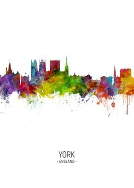 York England Skyline