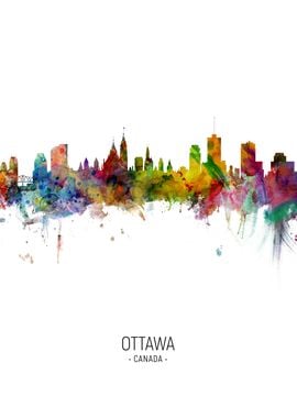 Ottawa Canada Skyline