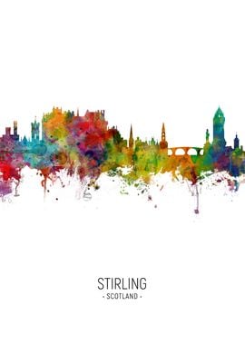 Stirling Scotland Skyline