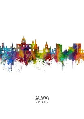 Galway Ireland Skyline