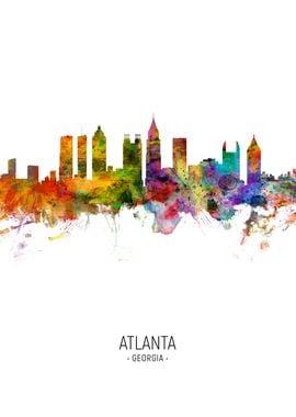 Atlanta Georgia Skyline