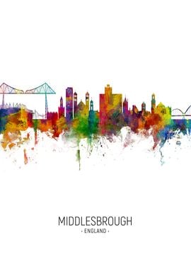 Middlesbrough Skyline