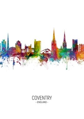 Coventry England Skyline