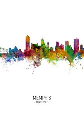 Memphis Tennessee Skyline