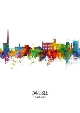 Carlisle England Skyline