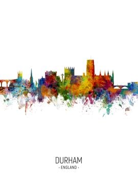 Durham England Skyline