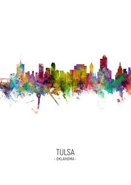 Tulsa Oklahoma Skyline