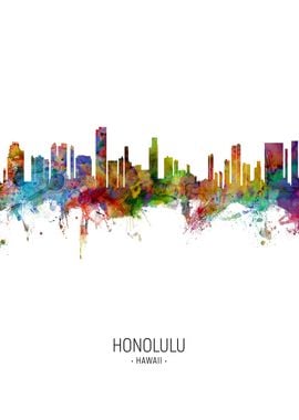 Honolulu Hawaii Skyline