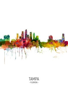 Tampa Florida Skyline