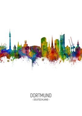 Dortmund Germany Skyline