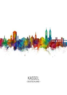 Kassel Germany Skyline