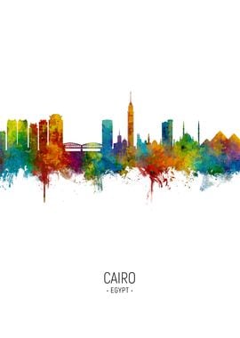 Cairo Egypt Skyline