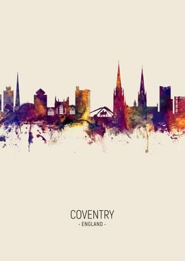 Coventry England Skyline