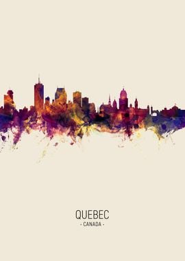 Quebec Canada Skyline