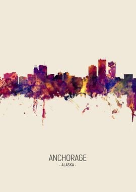 Anchorage Alaska Skyline