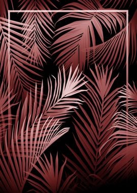 Palm leaves pattern 2