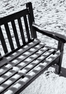 Fresh Snow Bench