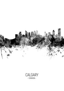 Calgary Canada Skyline