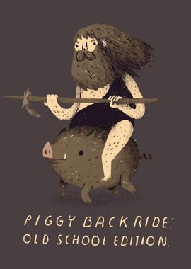 piggy back ride