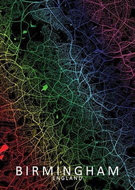 Birmingham Rainbow Citymap