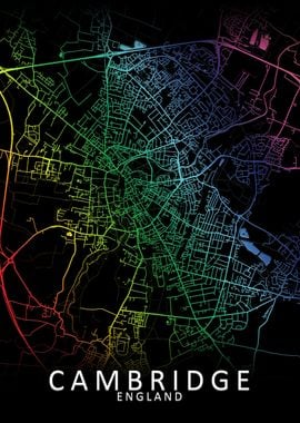 Cambridge Rainbow City Map