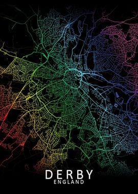  Derby Rainbow City Map