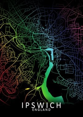 Ipswich Rainbow City Map