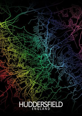 Huddersfield Rainbow Map