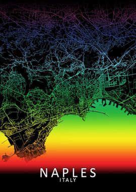 Naples Rainbow City Map