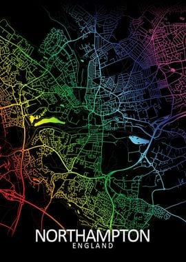 Northampton Rainbow Map