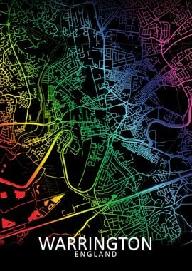 Warrington  Rainbow Map