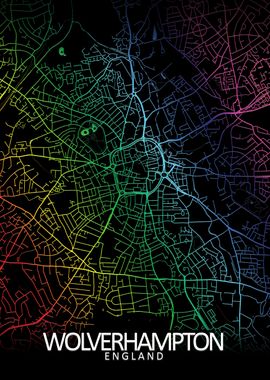 Wolverhampton Rainbow Map