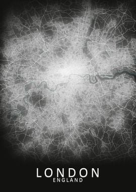 London LED Glow City Map