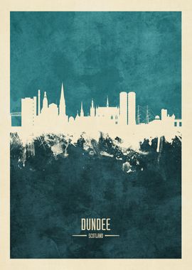 Dundee Scotland Skyline